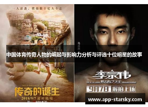 中国体育传奇人物的崛起与影响力分析与评选十位明星的故事